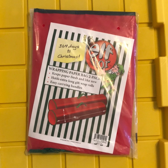 Wrapping Paper Storage Bag - Picture 3 of 4